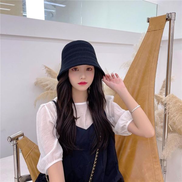 wide brim hats female spring and summer mesh knit bucket hat, sunshade sun protection, small thin fisherman hat, Blue;gray
wide brim hats female spring and summer mesh knit bucket hat, sunshade sun protection, small thin fisherman hat, Blue;gray