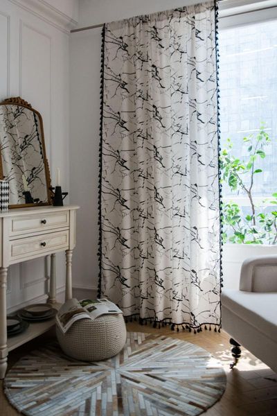 curtain & drapes 1 piece cotton linen printing tassel bohemian home kitchen american country style window living room bedroom supplies
curtain & drapes 1 piece cotton linen printing tassel bohemian home kitchen american country style window living room bedroom supplies