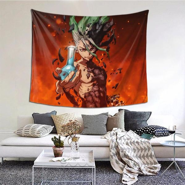 tapestries senku ishigami dr. stone tapestry art wall poster hanging blankets sofa table cover home decor
tapestries senku ishigami dr. stone tapestry art wall poster hanging blankets sofa table cover home decor
