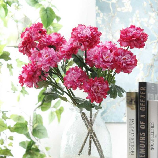 decorative flowers & wreaths 1pc peony artificial branch for christmas home decoration plants diy floral arrangement accessories
decorative flowers & wreaths 1pc peony artificial branch for christmas home decoration plants diy floral arrangement accessories