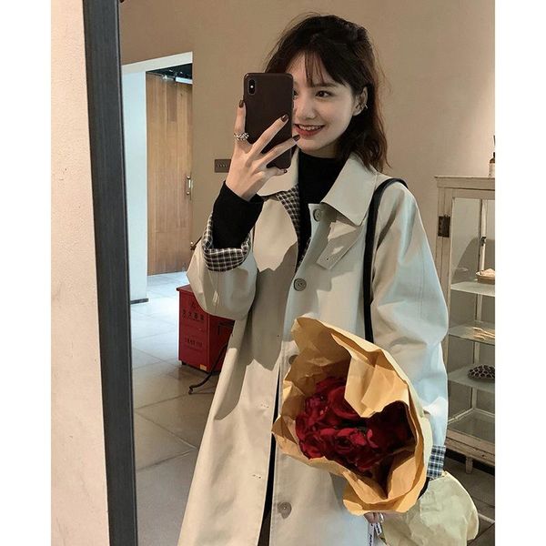 women's trench coats private collection of ancient windbreaker sharing ~ thick, crisp, french and korean pattern is too beautiful outda, Tan;black
women's trench coats private collection of ancient windbreaker sharing ~ thick, crisp, french and korean pattern is too beautiful outda, Tan;black