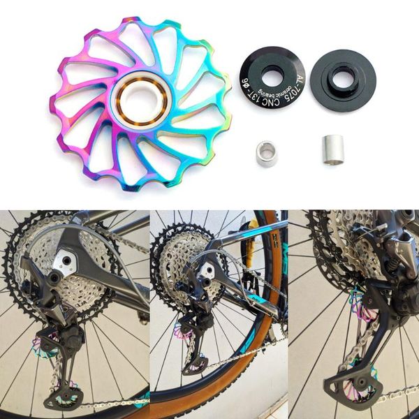 bike derailleurs 2pcs mtb mountain road ceramic pulley 7005 aluminum alloy rear derailleur 11t/13t guide wheel bearing jockey
bike derailleurs 2pcs mtb mountain road ceramic pulley 7005 aluminum alloy rear derailleur 11t/13t guide wheel bearing jockey