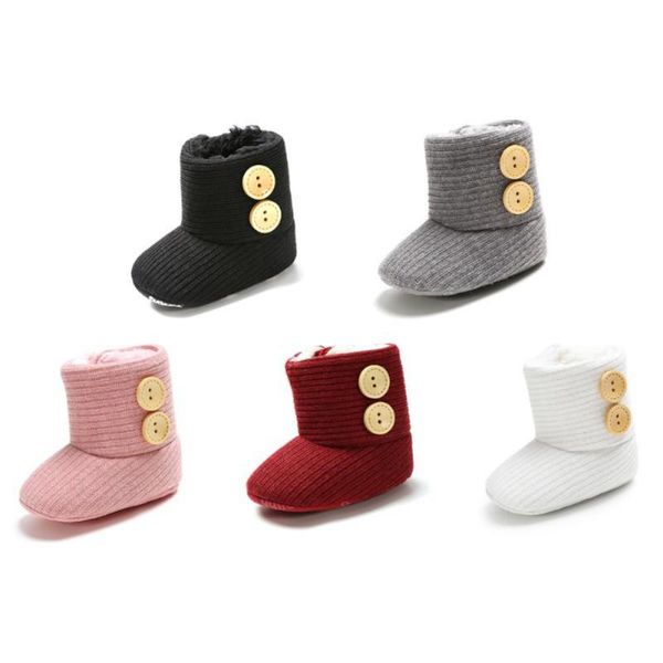 boots winter baby knitted snow soft sole buttons decor first walker toddler plush lined prewalker born fleece 0-18m, Black;grey
boots winter baby knitted snow soft sole buttons decor first walker toddler plush lined prewalker born fleece 0-18m, Black;grey