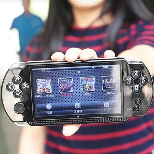 x9 5.1 inch handheld game console 8gb video game player built-in 300 games handheld retro console for kids adults
x9 5.1 inch handheld game console 8gb video game player built-in 300 games handheld retro console for kids adults