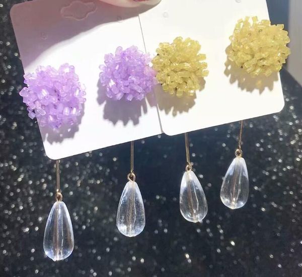 dangle & chandelier korean temperament fresh candy color string bead transparent water drop earring pendant women elegant ear jewelry, Silver
dangle & chandelier korean temperament fresh candy color string bead transparent water drop earring pendant women elegant ear jewelry, Silver