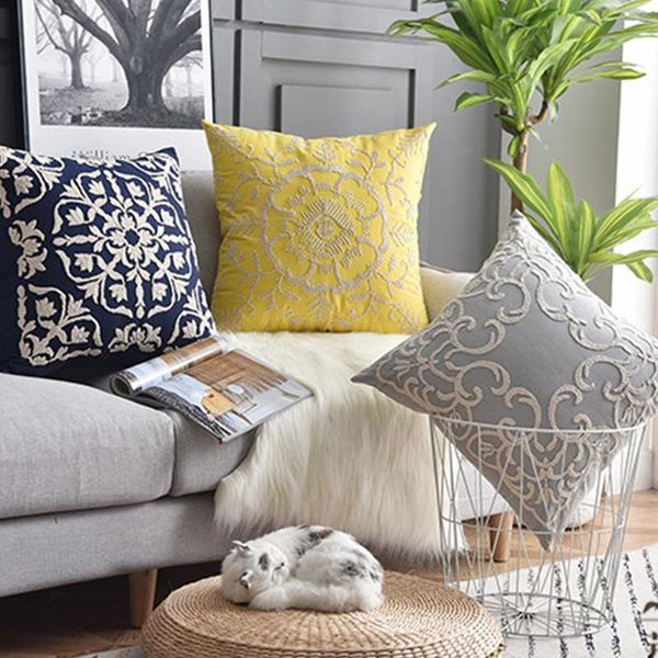 cushion/decorative pillow cushion cover european rope thread embroidery flower linen cotton bohemian ethnic pillowcase sofa decoration 50x50
cushion/decorative pillow cushion cover european rope thread embroidery flower linen cotton bohemian ethnic pillowcase sofa decoration 50x50