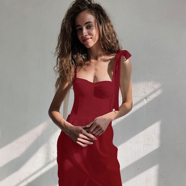 dressed in spaghetti straps for ladies with no sleeves split 2021 new arrival elegant color dress tight party cklj, Black;gray
dressed in spaghetti straps for ladies with no sleeves split 2021 new arrival elegant color dress tight party cklj, Black;gray