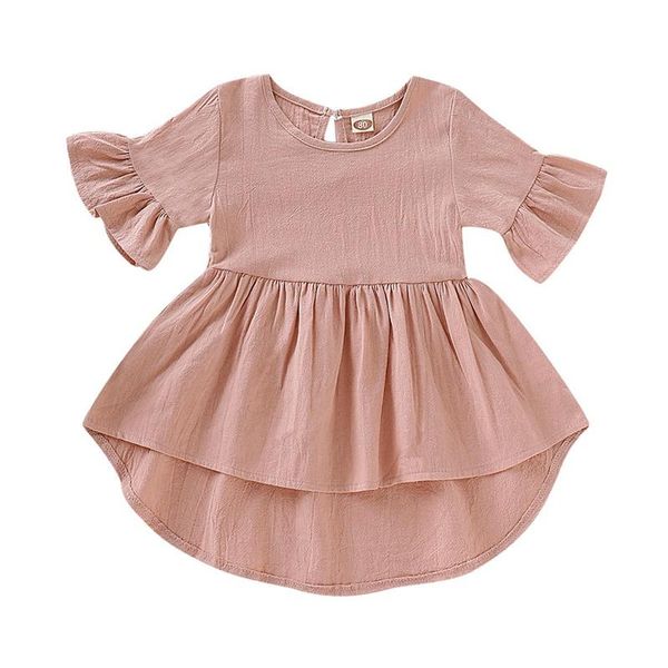 girl's dresses summer casual baby girls irregular design dress cotton kids flare sleeve sundress outfits, Red;yellow
girl's dresses summer casual baby girls irregular design dress cotton kids flare sleeve sundress outfits, Red;yellow