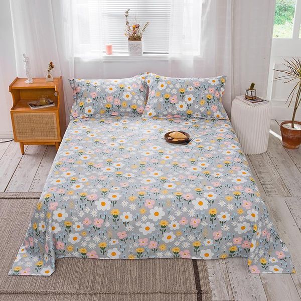 sheets & sets simple cozy printed mattress flat sheet cotton bed cover for home decor el real student dormitory wedding
sheets & sets simple cozy printed mattress flat sheet cotton bed cover for home decor el real student dormitory wedding
