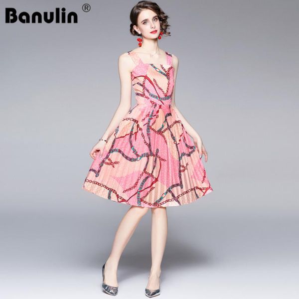 casual dresses banulin 2021 summer runway spaghetti strap midi dress women's sleeveless floral print overalls boho beach pleated n68608, Black;gray
casual dresses banulin 2021 summer runway spaghetti strap midi dress women's sleeveless floral print overalls boho beach pleated n68608, Black;gray