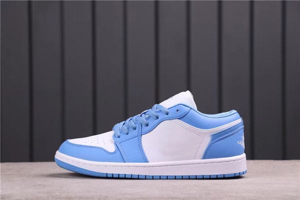 mens 1 low unc basketball shoes jumpman 1s white university blue designer sports sneakers ship with shoebox us7-12
mens 1 low unc basketball shoes jumpman 1s white university blue designer sports sneakers ship with shoebox us7-12