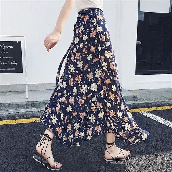 bohemian high waist floral print women skirts summer boho asymmetrical chiffon maxi long, Black
bohemian high waist floral print women skirts summer boho asymmetrical chiffon maxi long, Black