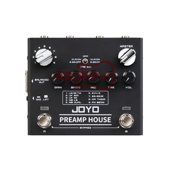 joyo r-15 preamp house 9 amps'preamps 18 tones effects guitar pedal true bypass bass and guitar accessories
joyo r-15 preamp house 9 amps'preamps 18 tones effects guitar pedal true bypass bass and guitar accessories