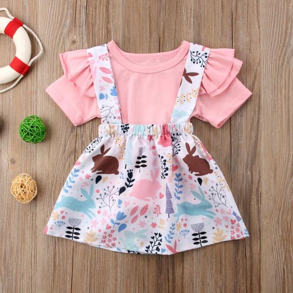 summer easter clothes newborn baby girl short sleeve + suspender tutu skirt 2pcs cute outfits, White
summer easter clothes newborn baby girl short sleeve + suspender tutu skirt 2pcs cute outfits, White