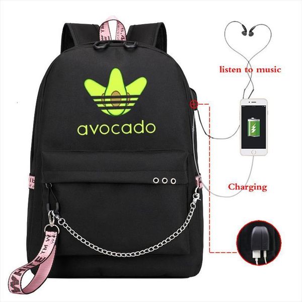avocado printed canvas backpack school bags for girls college bag students laptravel backpacks leisure chain rucksack
avocado printed canvas backpack school bags for girls college bag students laptravel backpacks leisure chain rucksack