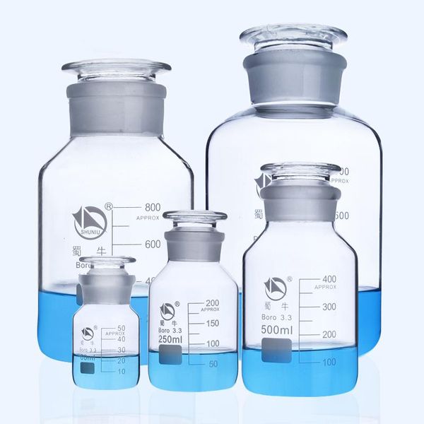 lab supplies high borosilicate glass wild-mouth bottle laboratory transparent large mouth reagent
lab supplies high borosilicate glass wild-mouth bottle laboratory transparent large mouth reagent
