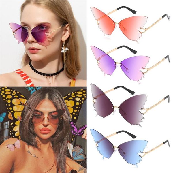 sunglasses 1pc fashion butterfly for women uv protection vintage metal rimless, White;black
sunglasses 1pc fashion butterfly for women uv protection vintage metal rimless, White;black