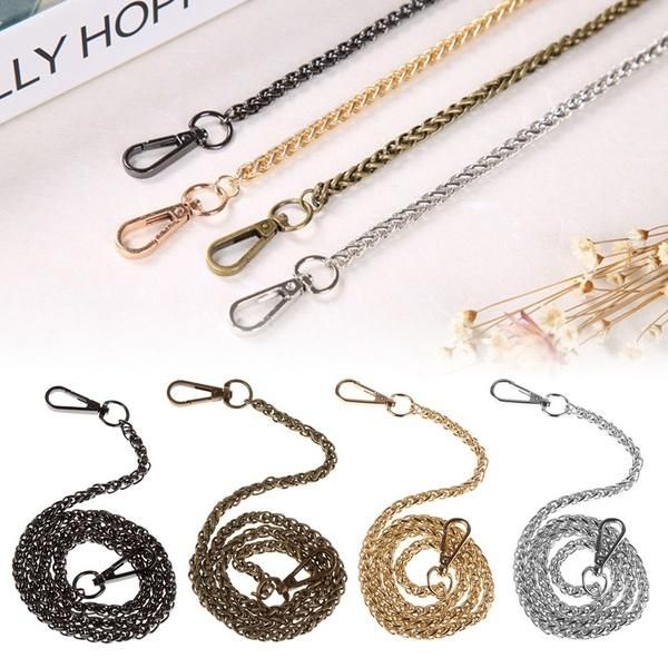 bag parts & accessories 40cm diy women handbag crossbody purse lantern chain shoulder tote strap, Black
bag parts & accessories 40cm diy women handbag crossbody purse lantern chain shoulder tote strap, Black