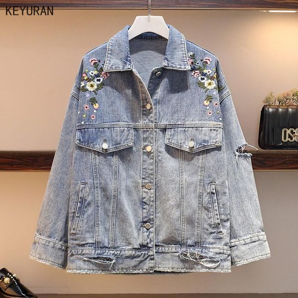 women's jackets women plus size 5xl denim basic coat full sleeves single breast loose female oversize streetwear embroidery hole jeans, Black;brown
women's jackets women plus size 5xl denim basic coat full sleeves single breast loose female oversize streetwear embroidery hole jeans, Black;brown