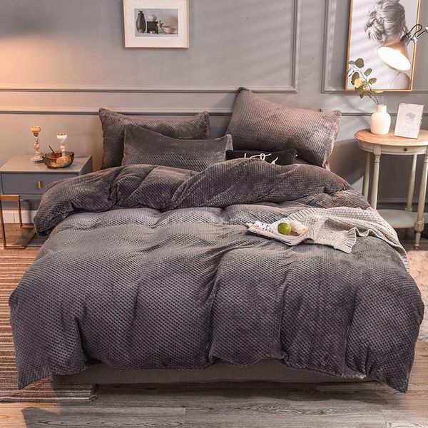 bedding sets dual-sided flannel plain set classic style duvet cover bed sheet with pillowcases winter thick warm short plush
bedding sets dual-sided flannel plain set classic style duvet cover bed sheet with pillowcases winter thick warm short plush