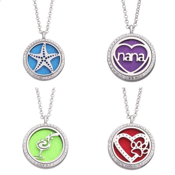 pendant necklaces 10pads/lot aroma jewelry 30mm starfish open perfume locket essential oils diffuser necklace with 60cm chain f, Silver
pendant necklaces 10pads/lot aroma jewelry 30mm starfish open perfume locket essential oils diffuser necklace with 60cm chain f, Silver