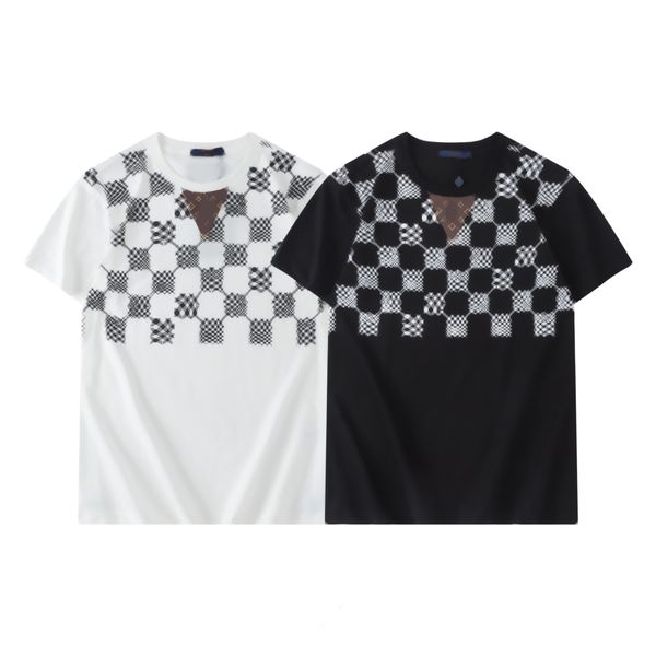 men t shirt new arrival men women geometric print short sleeve black white fashion mens summer tees, White;black
men t shirt new arrival men women geometric print short sleeve black white fashion mens summer tees, White;black