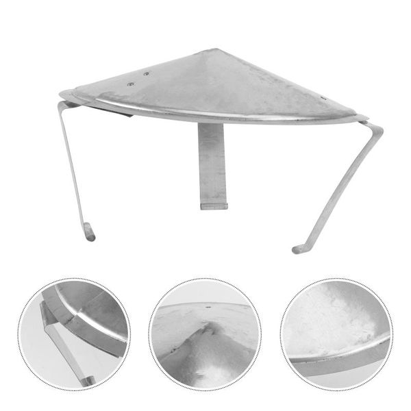 outdoor hats 1pc exhaust pipe iron windproof chimney cover silver, Black;white
outdoor hats 1pc exhaust pipe iron windproof chimney cover silver, Black;white