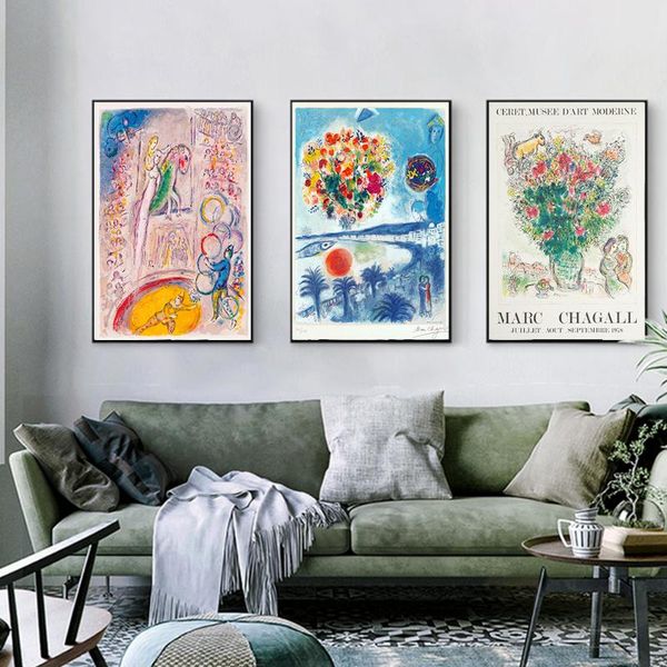 paintings marc chagall fashion retro posters and prints abstract sunset wall art canvas painting pictures for living room home decor
paintings marc chagall fashion retro posters and prints abstract sunset wall art canvas painting pictures for living room home decor