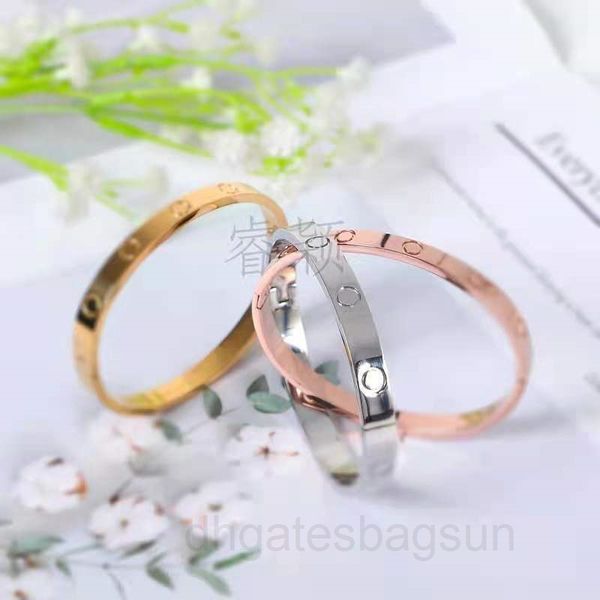 straight card home buckle bracelet women's titanium steel jewelry 6mm third generation band drill bracelet, Black
straight card home buckle bracelet women's titanium steel jewelry 6mm third generation band drill bracelet, Black