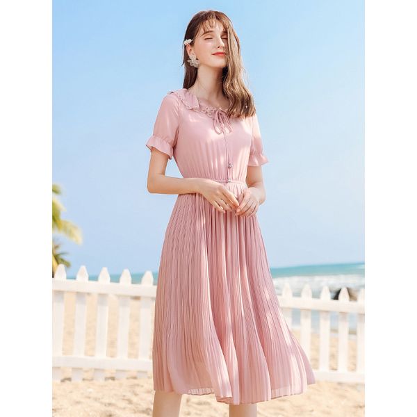 2020 summer vintage party dress o collar ruffle elegant dress female white dot printed mid dresses vestidos, Black;gray
2020 summer vintage party dress o collar ruffle elegant dress female white dot printed mid dresses vestidos, Black;gray