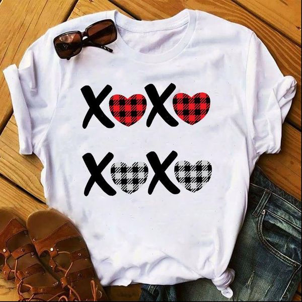 fashion plaid love printed women tshirts funny t shirt harajuku aesthetic valentines day gift cute women tshirt female t shirts, White
fashion plaid love printed women tshirts funny t shirt harajuku aesthetic valentines day gift cute women tshirt female t shirts, White