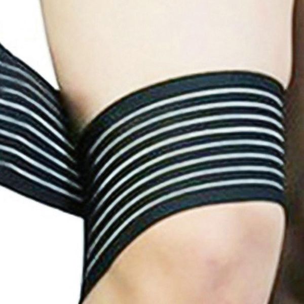 elbow & knee pads 1pc useful high elasticity compression bandage sports kinesiology tape for ankle wrist calf thigh wraps support protector, Black;gray
elbow & knee pads 1pc useful high elasticity compression bandage sports kinesiology tape for ankle wrist calf thigh wraps support protector, Black;gray