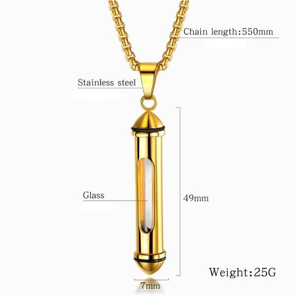pendant necklaces glass hourglass cremation jewelry container vial urn necklace cylinder bottle memorial keepsake for human, Silver
pendant necklaces glass hourglass cremation jewelry container vial urn necklace cylinder bottle memorial keepsake for human, Silver