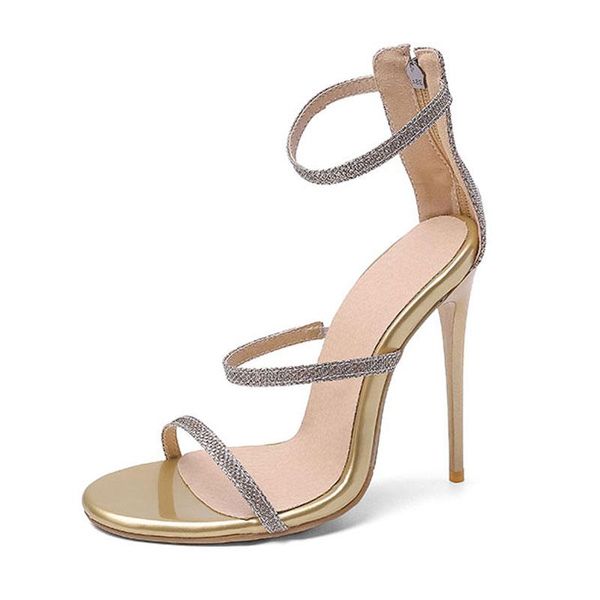 dress shoes woman sandals patent leather women high heels gold pumps fashion wedding stiletto, Black 
dress shoes woman sandals patent leather women high heels gold pumps fashion wedding stiletto, Black