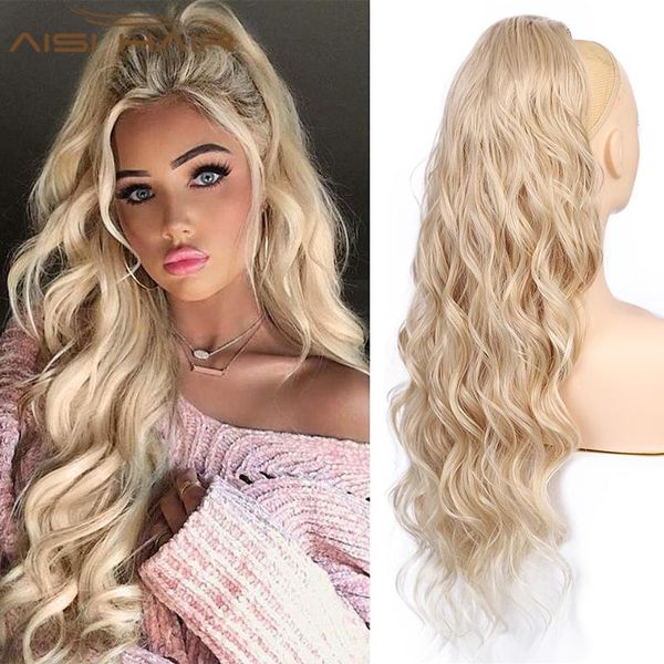 synthetic wigs aisi hair long body wave ponytail drawstring blonde clip in for women black red
synthetic wigs aisi hair long body wave ponytail drawstring blonde clip in for women black red