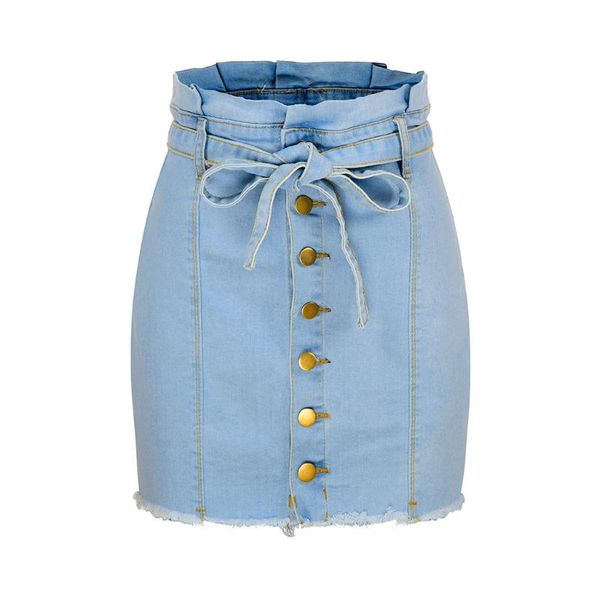 skirts women's button skinny denim skirt casual solid color lace-up slim upskirt, Black
skirts women's button skinny denim skirt casual solid color lace-up slim upskirt, Black