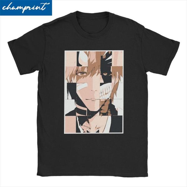 men's t-shirts kurosaki ichigo for men women t shirt bleach anime japanese manga casual tee crewneck pure cotton graphic clothes, White;black
men's t-shirts kurosaki ichigo for men women t shirt bleach anime japanese manga casual tee crewneck pure cotton graphic clothes, White;black