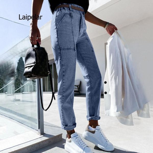 women's jeans summer harajuku casual trousers high waist washed woman's pocket loose fashion street pencil pants office autumn, Blue
women's jeans summer harajuku casual trousers high waist washed woman's pocket loose fashion street pencil pants office autumn, Blue