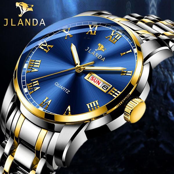 wristwatches jlanda blue gold quartz watches men brand analog military male sports army watch waterproof relogio masculino, Slivery;brown
wristwatches jlanda blue gold quartz watches men brand analog military male sports army watch waterproof relogio masculino, Slivery;brown