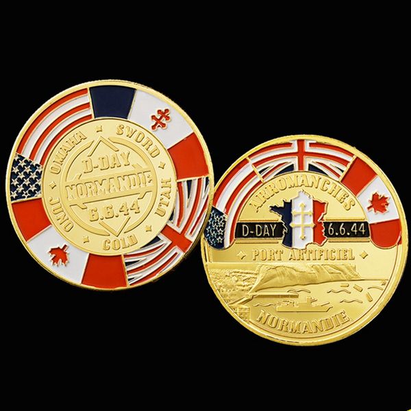 non magnetic crafts 1944 the great war arromanches normandy operation overlord military gold plated challenge coin original collection
non magnetic crafts 1944 the great war arromanches normandy operation overlord military gold plated challenge coin original collection
