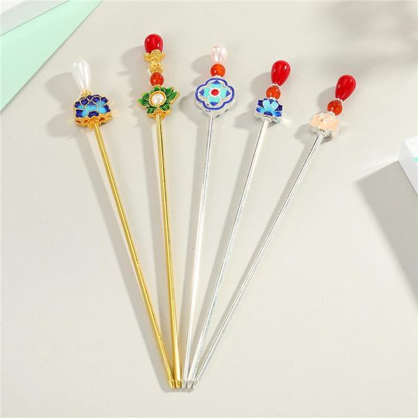 other 1pc vintage flower imitation pearls hairpin hair stick for women handmade chinese style ethnic headwear accessories jewelry, Golden;white
other 1pc vintage flower imitation pearls hairpin hair stick for women handmade chinese style ethnic headwear accessories jewelry, Golden;white