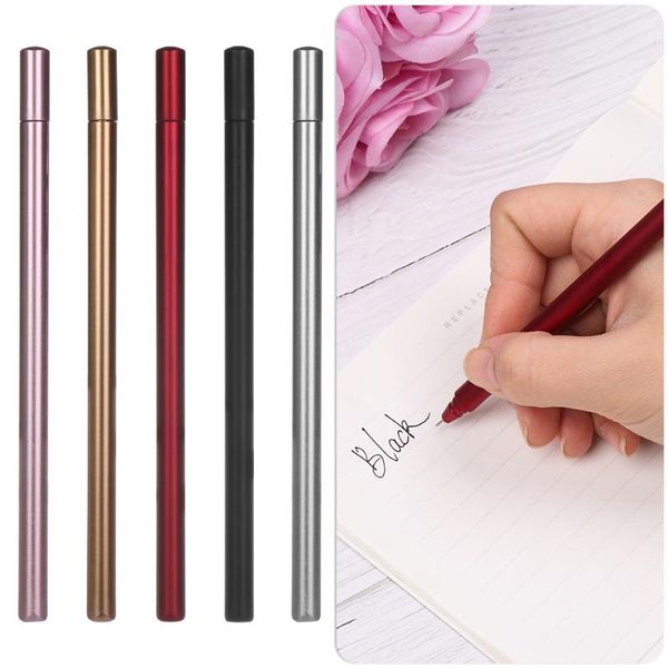 gel pens simple style 0.5mm metal texture triangle pole pen creative stationery business signature office school writing supplies
gel pens simple style 0.5mm metal texture triangle pole pen creative stationery business signature office school writing supplies