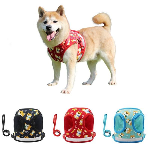 dog collars & leashes cartoon printed vest chest harness breathable reflective braces for pet small-medium luxlury accessories
dog collars & leashes cartoon printed vest chest harness breathable reflective braces for pet small-medium luxlury accessories