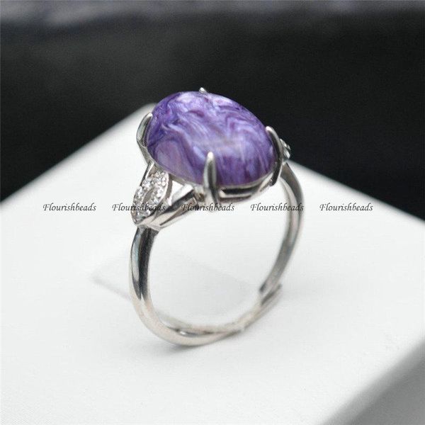 cluster rings natural purple charoite oval shape nugget gemstone fashion man woman party fine jewelry size adjustable gift, Golden;silver
cluster rings natural purple charoite oval shape nugget gemstone fashion man woman party fine jewelry size adjustable gift, Golden;silver