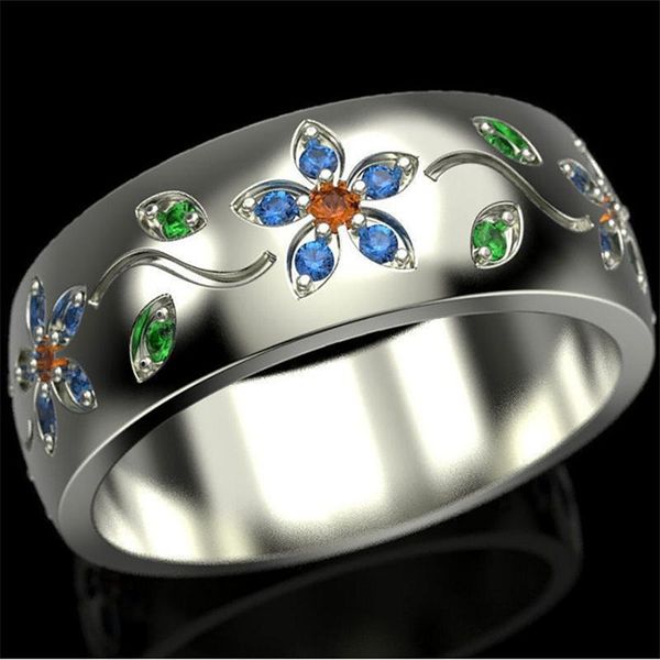wedding rings mfy simple colorful small flower vine women's ring engagement party female jewelry accessories size 5-12, Slivery;golden
wedding rings mfy simple colorful small flower vine women's ring engagement party female jewelry accessories size 5-12, Slivery;golden