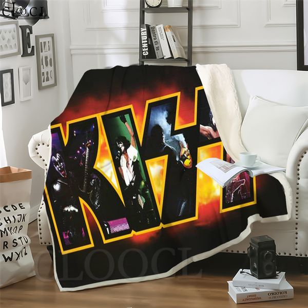 cloocl hair metal kiss band 3d print street style conditioning blanket sofa teens bedding throw blankets plush quilt
cloocl hair metal kiss band 3d print street style conditioning blanket sofa teens bedding throw blankets plush quilt