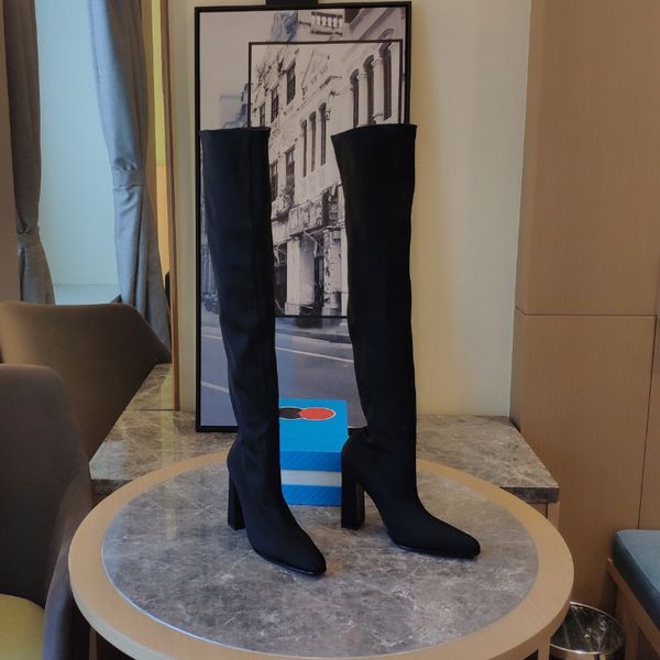 knife shark block heels thigh-high tall boots stretch fabric and black over-knee-high chunky boot for women temperament shoes high quality
knife shark block heels thigh-high tall boots stretch fabric and black over-knee-high chunky boot for women temperament shoes high quality