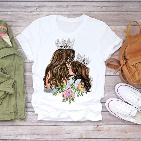 women cartoon momlife mom mother crown womens graphic female tee t-shirt cute print lady t-shirts t shirt ladies women's, White
women cartoon momlife mom mother crown womens graphic female tee t-shirt cute print lady t-shirts t shirt ladies women's, White