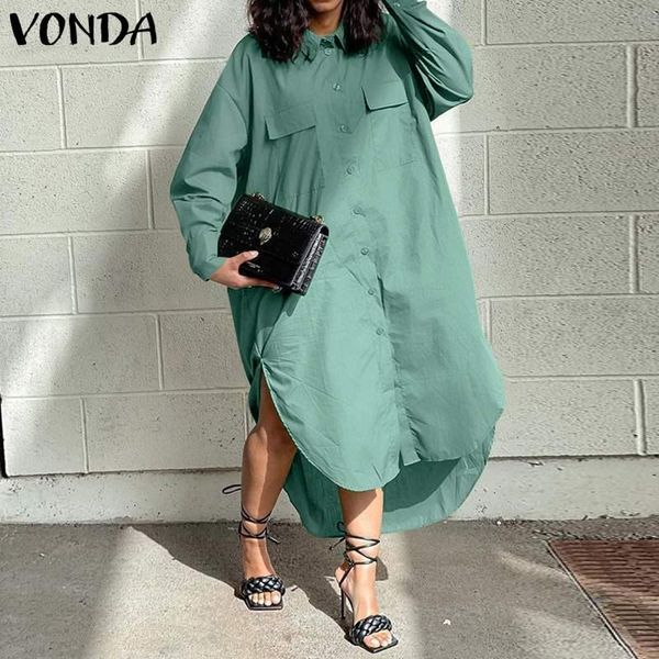 casual dresses party 2021 vonda long sleeve lapel button down vintage shirt dress loose robe femme bohemian vestidos oversized, Black;gray
casual dresses party 2021 vonda long sleeve lapel button down vintage shirt dress loose robe femme bohemian vestidos oversized, Black;gray