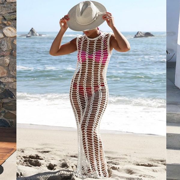 new women summer beach swim suit cover up clothes for and tunics 2021 knits hollow out stack build smock plaid cotton kkuq, Black;gray
new women summer beach swim suit cover up clothes for and tunics 2021 knits hollow out stack build smock plaid cotton kkuq, Black;gray